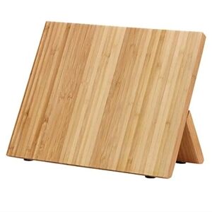 Bamboo KnifeBlock Magnetic Kitchen Display